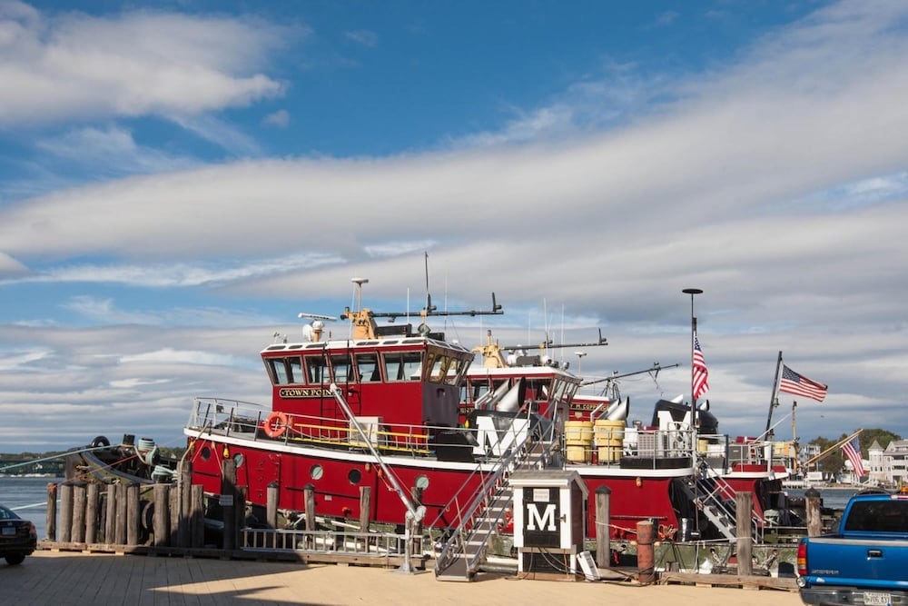 숙박 시설에서 보는 시내 전망
