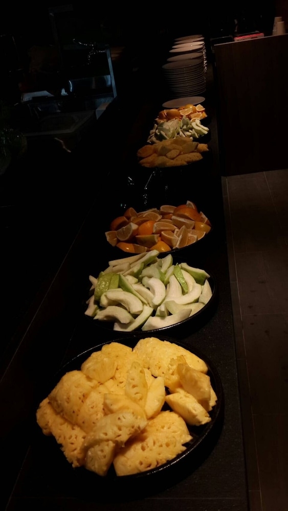 뷔페 아침 식사