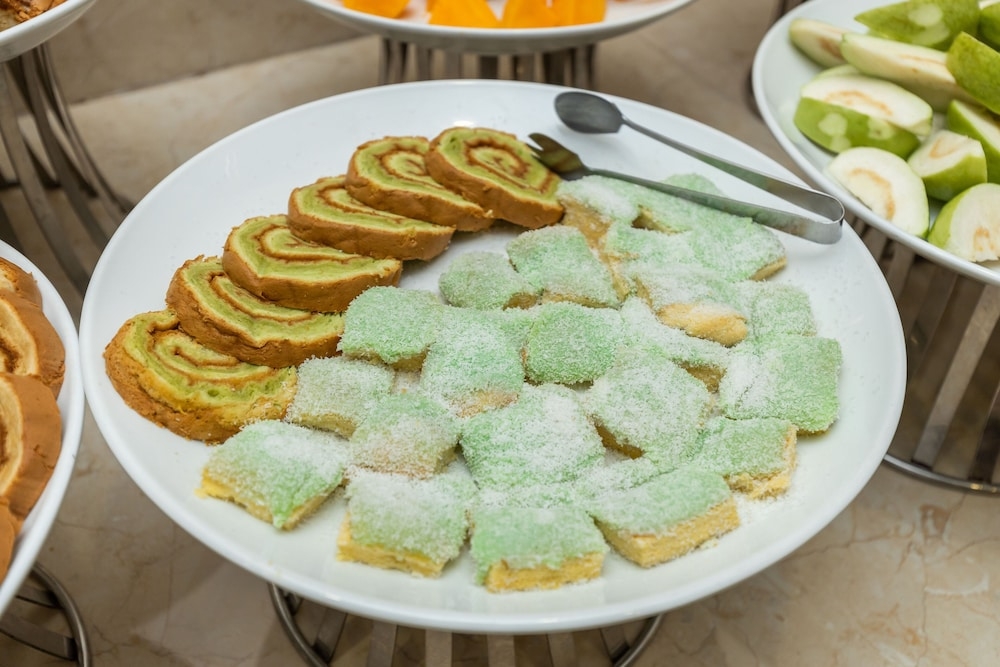 뷔페 아침 식사