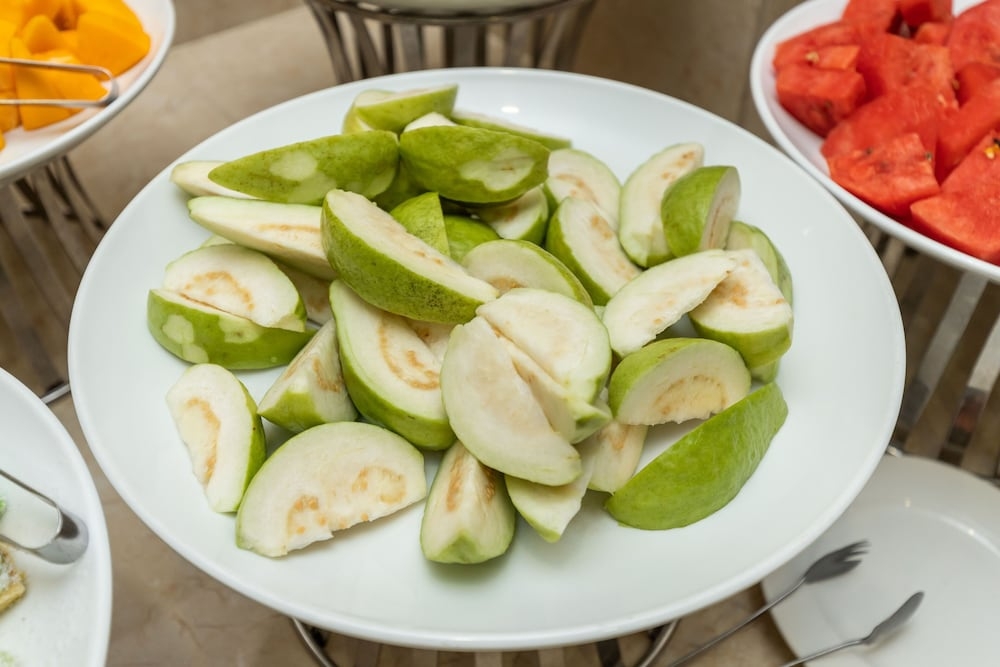 뷔페 아침 식사