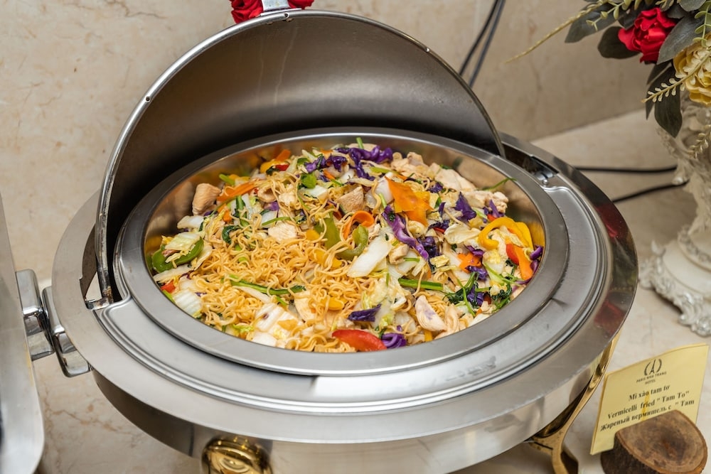 뷔페 아침 식사