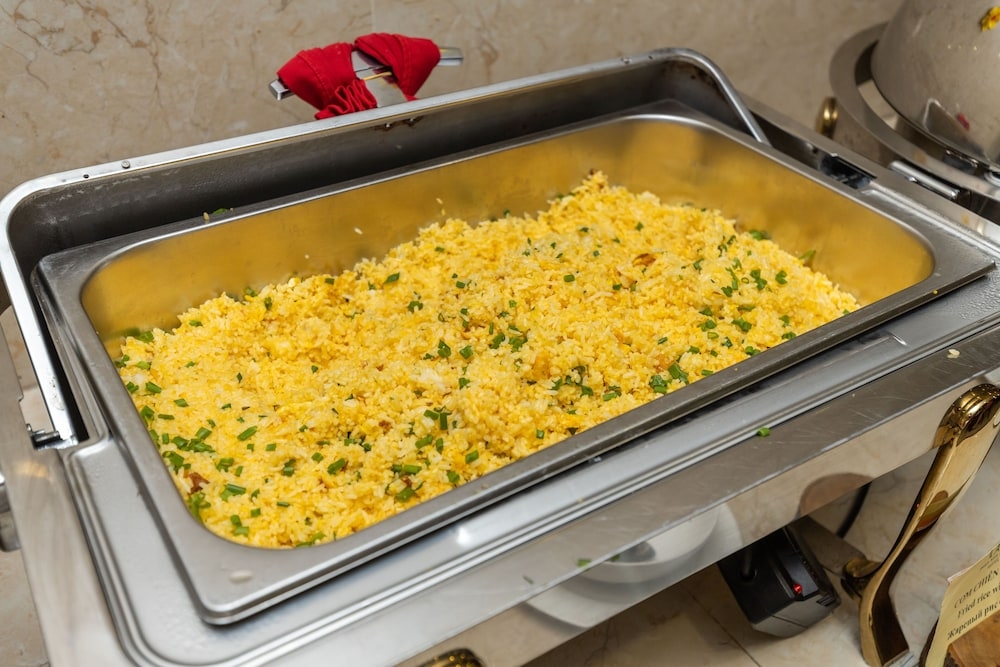 뷔페 아침 식사