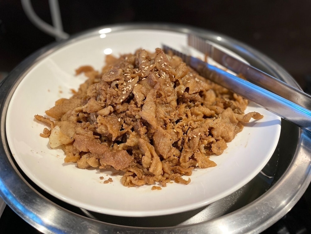 뷔페 아침 식사