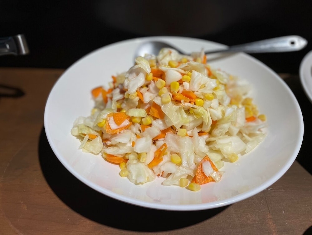 뷔페 아침 식사