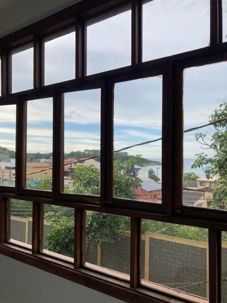 숙박 시설에서 보는 주변 전망