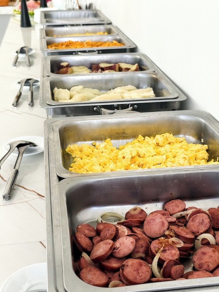 뷔페 아침 식사