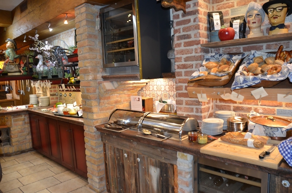 뷔페 아침 식사