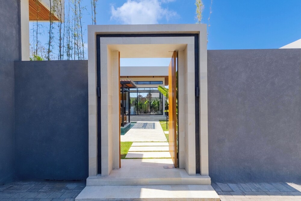 숙박 시설 입구