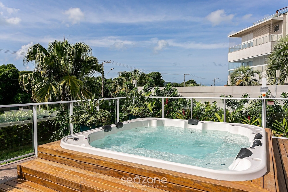 야외 스파 욕조