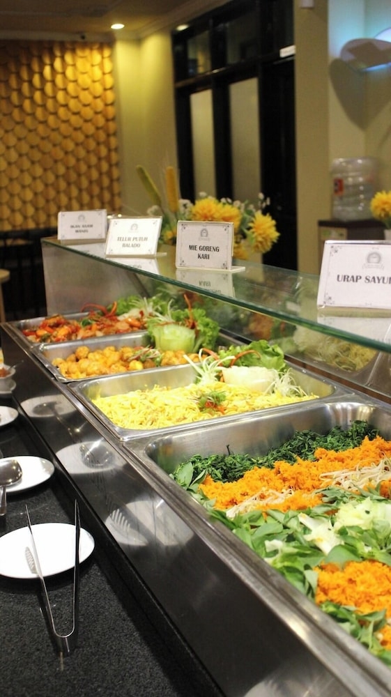 뷔페 아침 식사