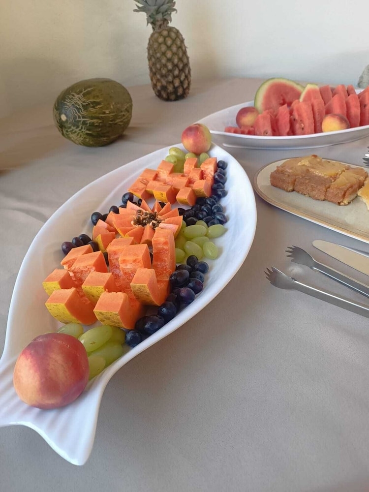 뷔페 아침 식사