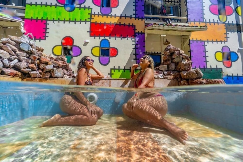 야외 스파 욕조