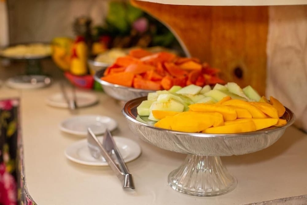 뷔페 아침 식사