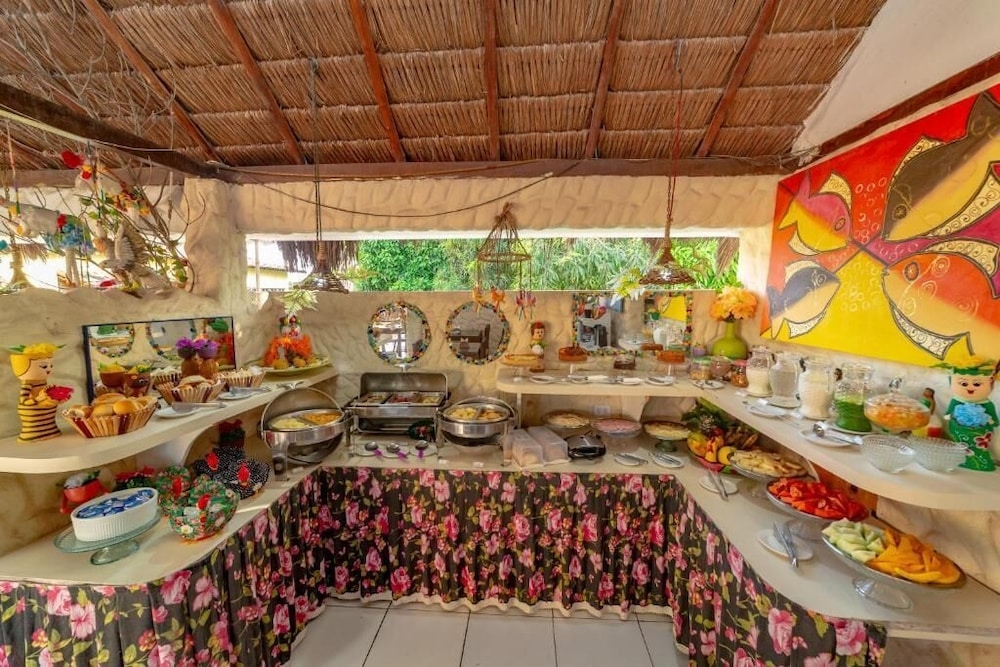 뷔페 아침 식사