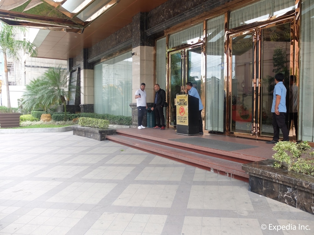 숙박 시설 입구