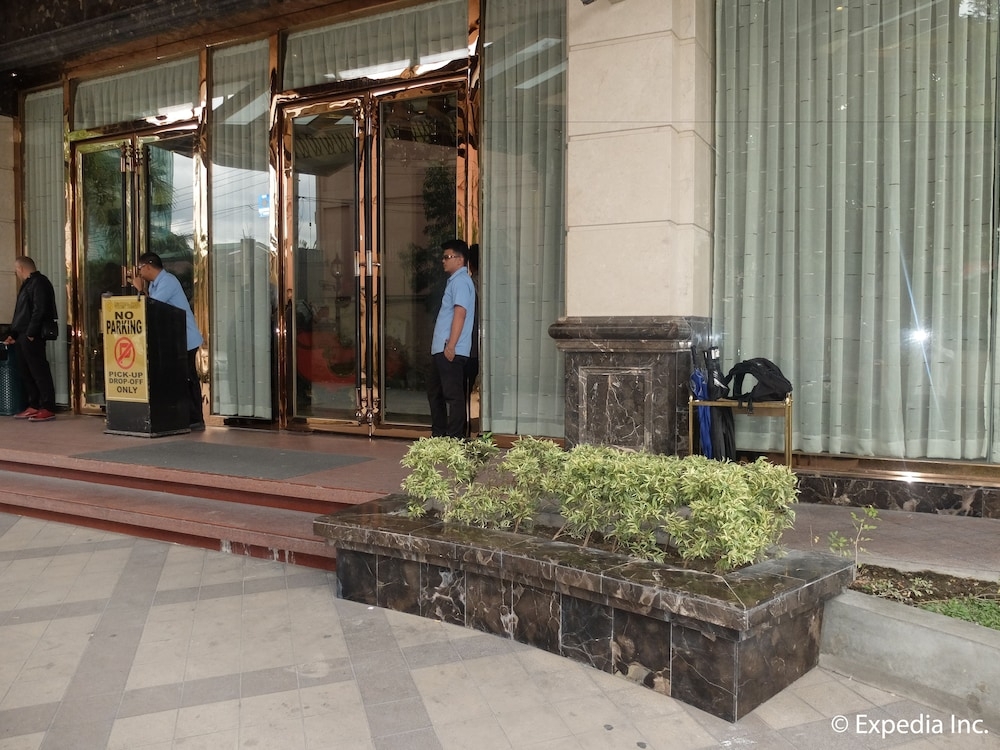 숙박 시설 입구