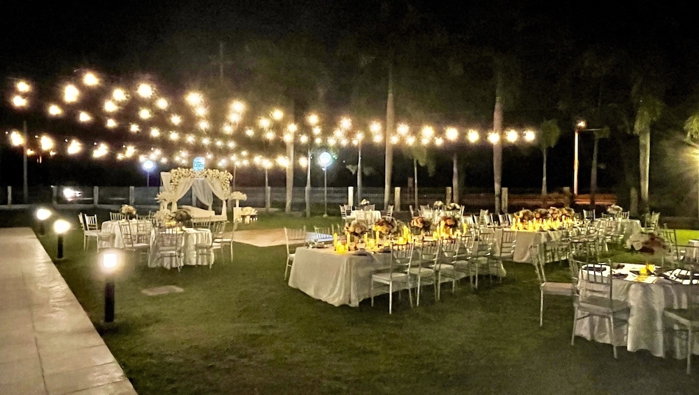 야외 결혼식 공간