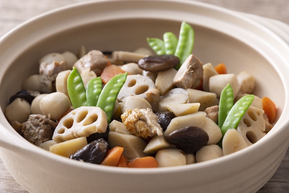 뷔페 아침 식사