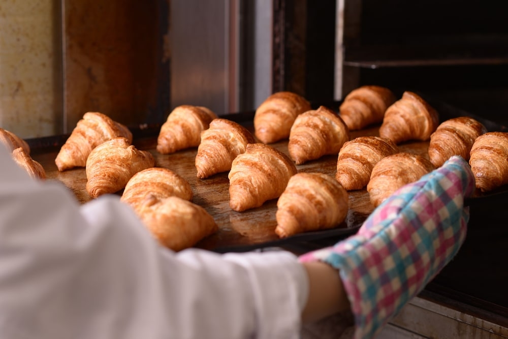 뷔페 아침 식사