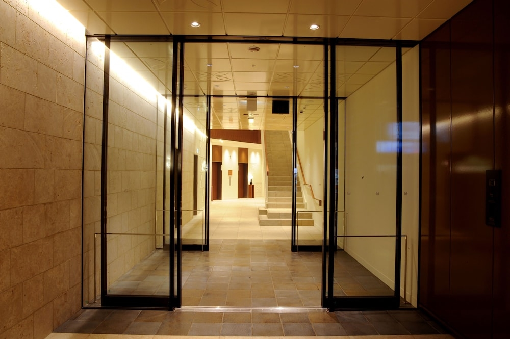 숙박 시설 입구