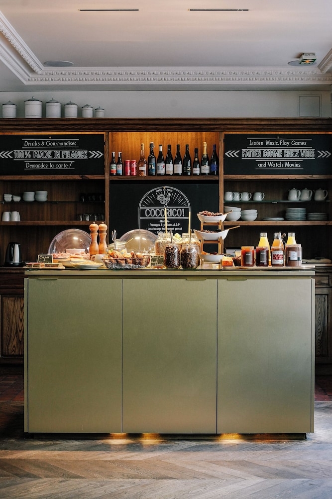 뷔페 아침 식사