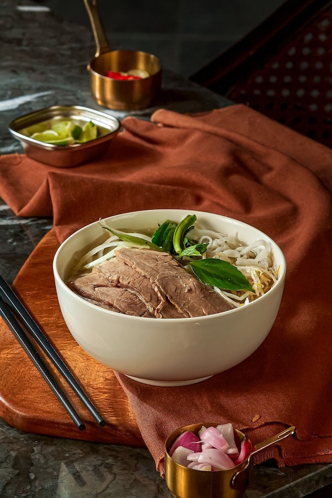 뷔페 아침 식사