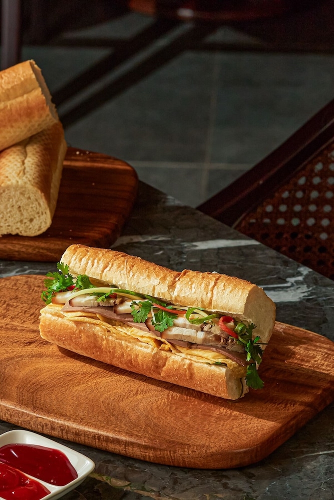 뷔페 아침 식사