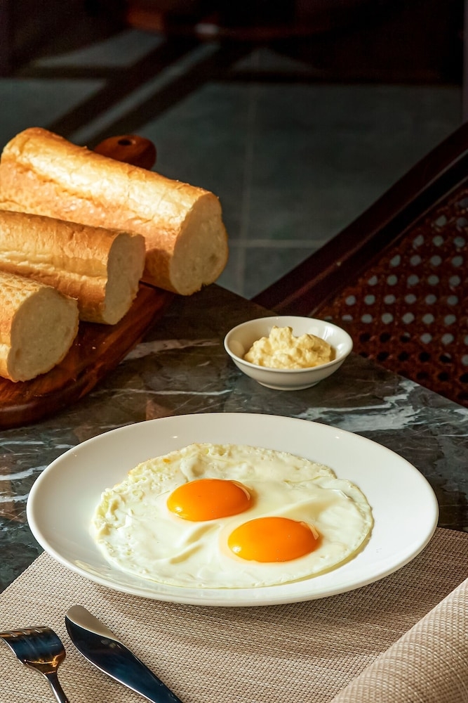 뷔페 아침 식사