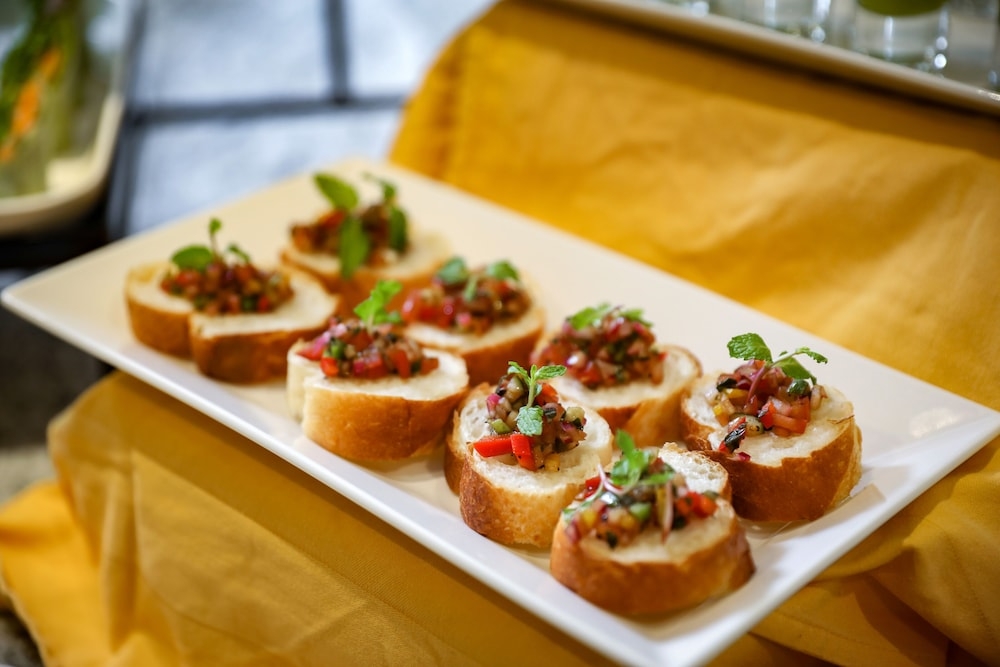 뷔페 아침 식사