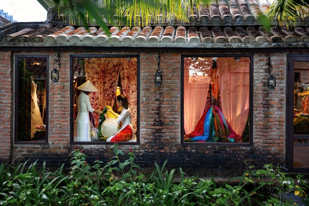 숙박 시설 입구