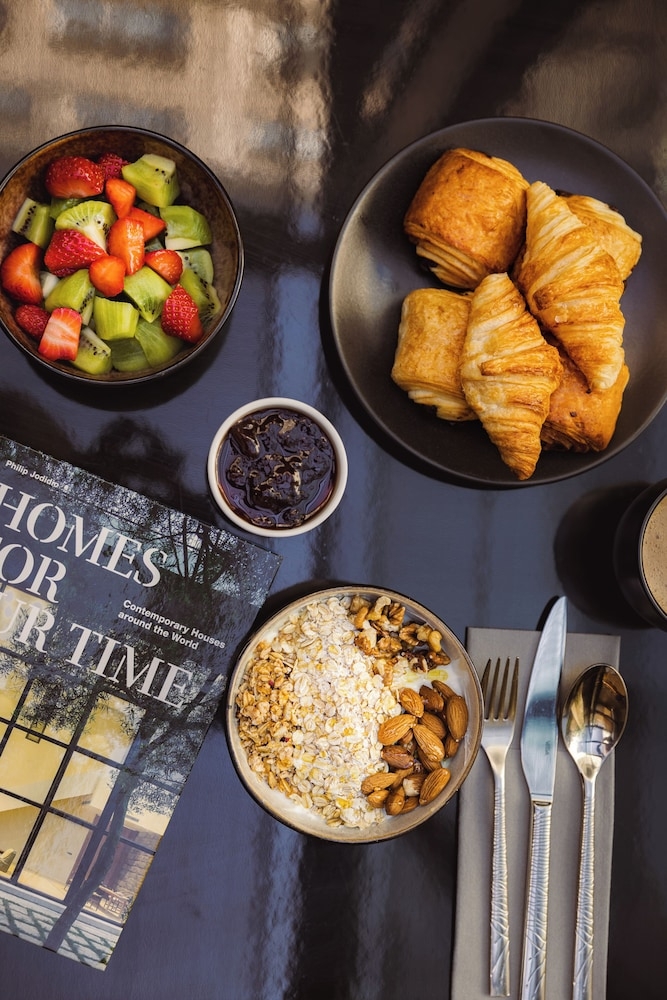 뷔페 아침 식사