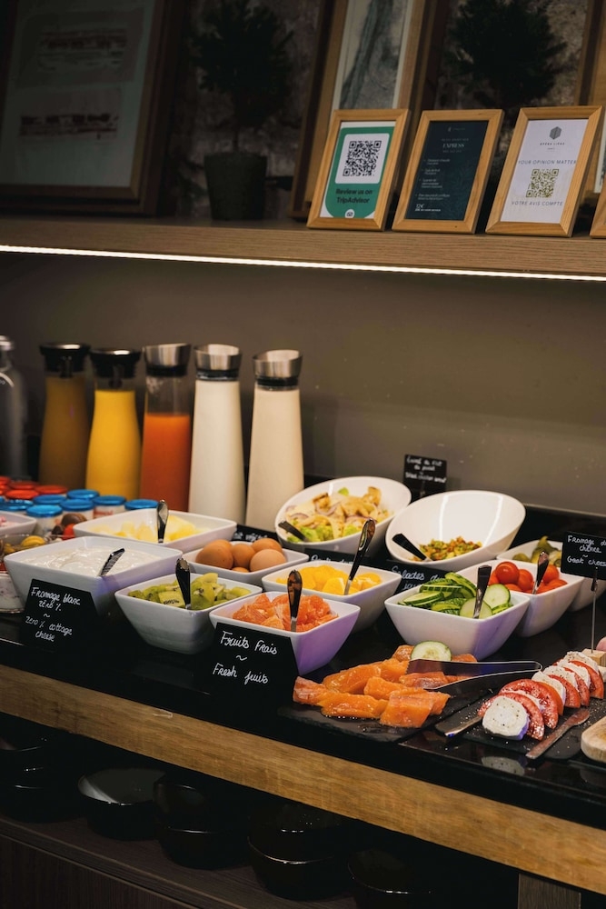 뷔페 아침 식사