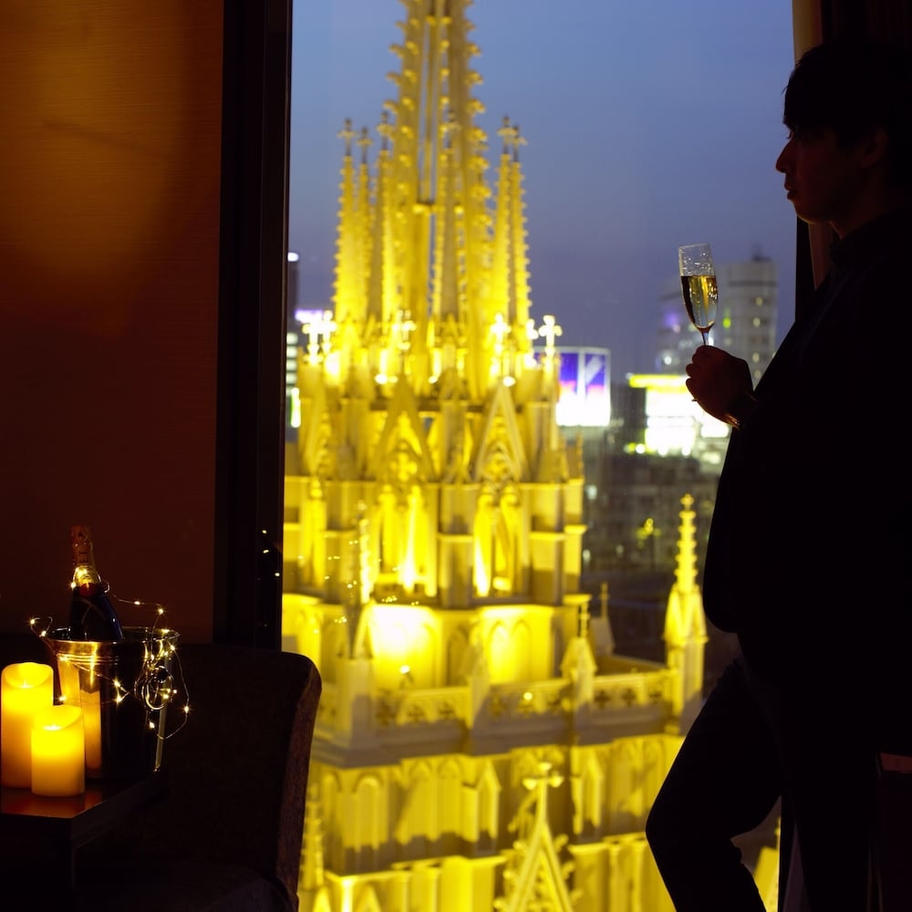 객실에서 보이는 전망