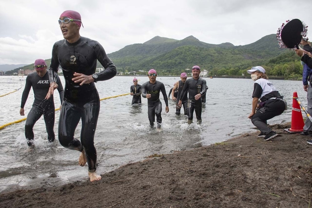 숙박 시설에서 보는 주변 전망