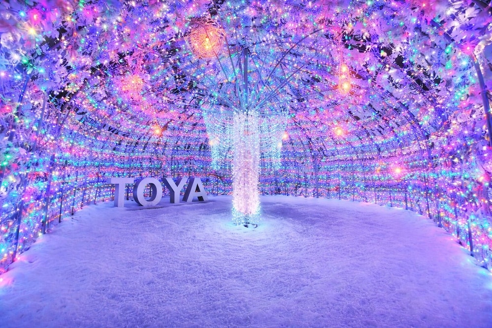 숙박 시설에서 보는 시내 전망