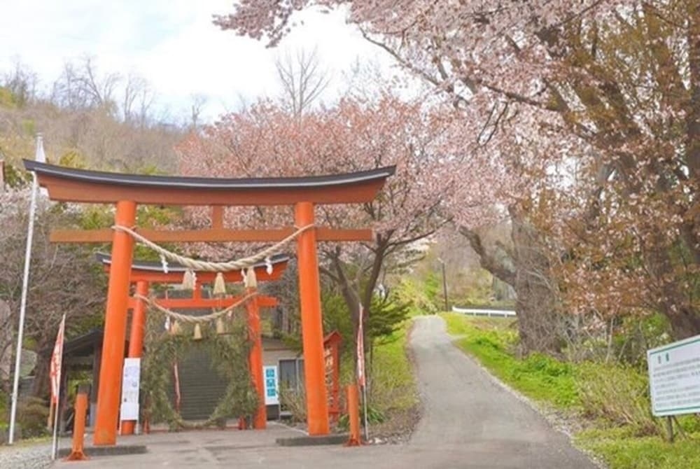 숙박 시설에서 보는 주변 전망