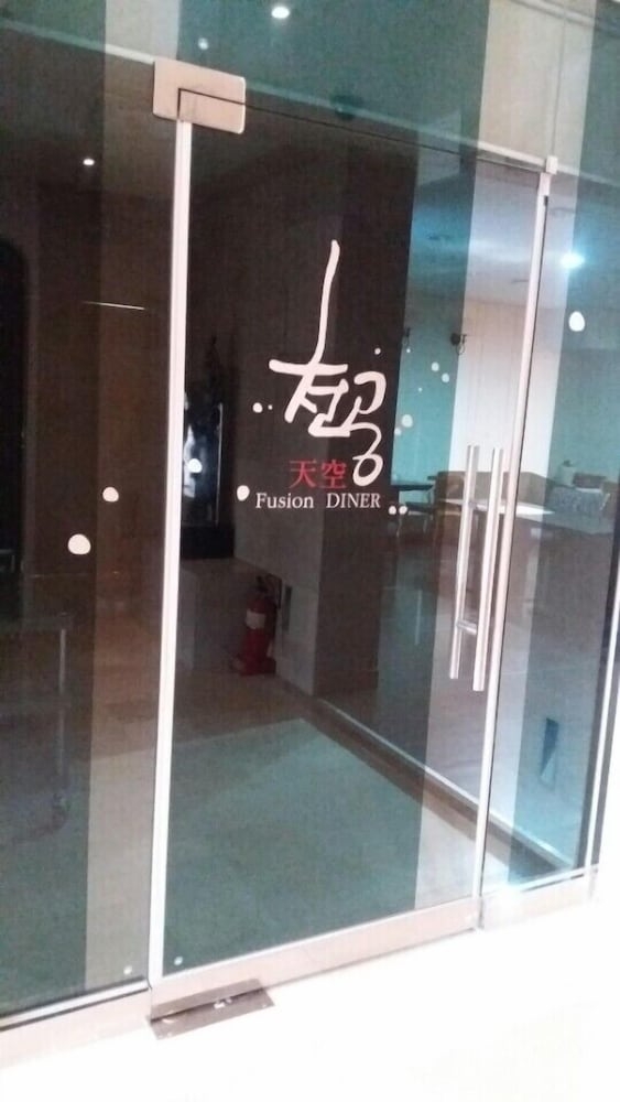 숙박 시설 입구