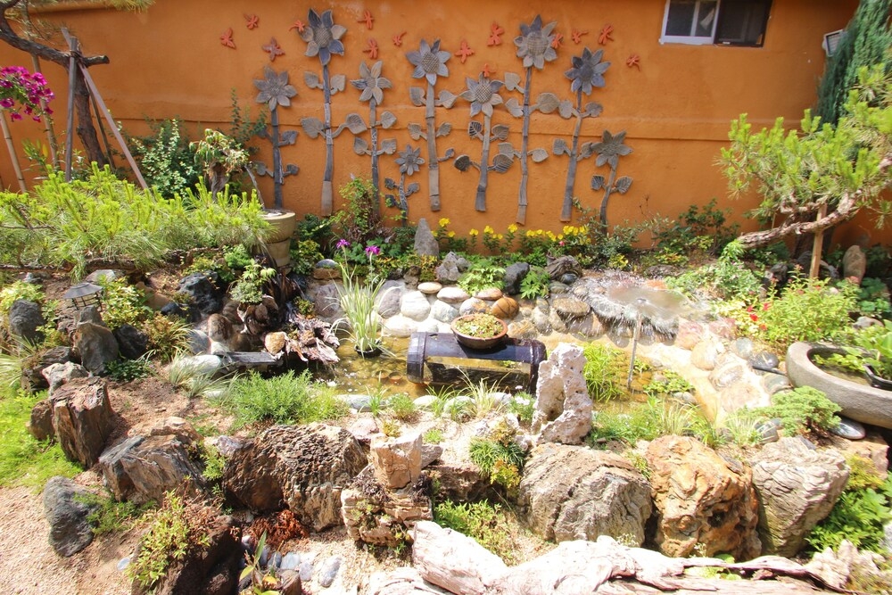 숙박 시설 구내