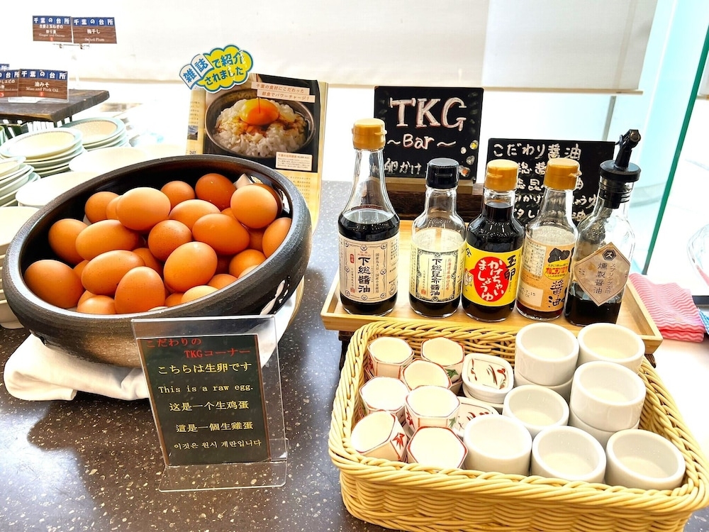 뷔페 아침 식사