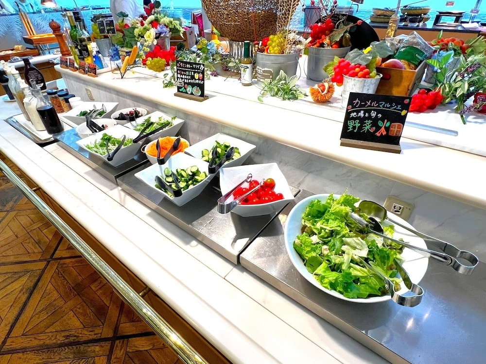 뷔페 아침 식사