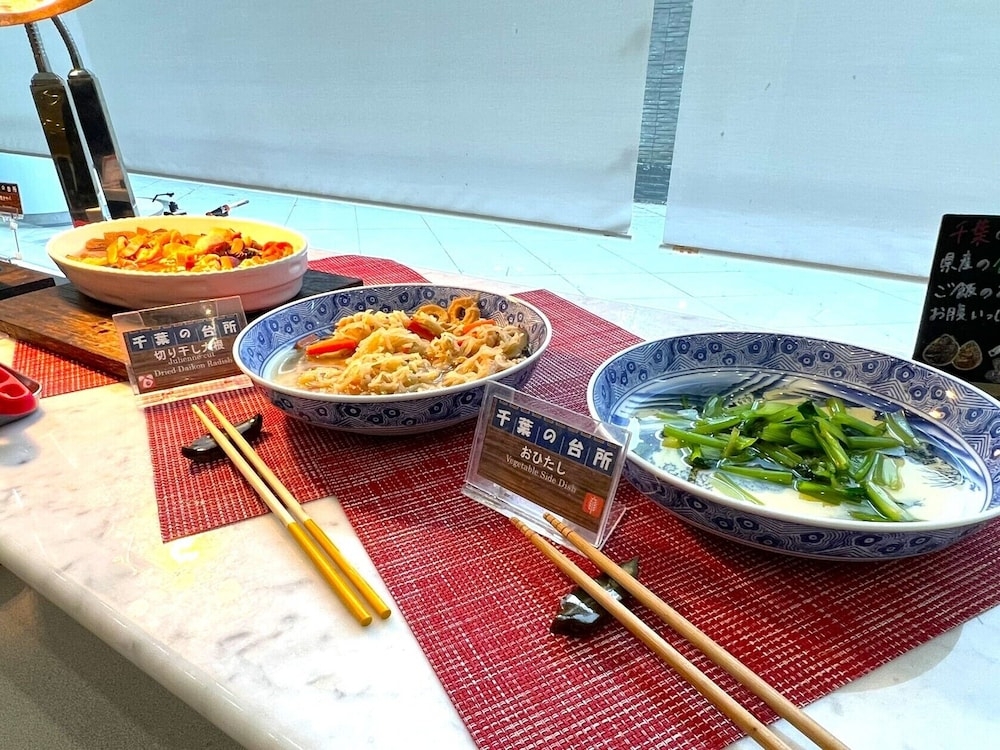 뷔페 아침 식사