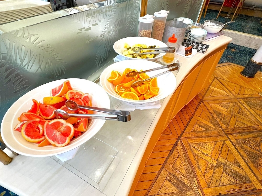 뷔페 아침 식사