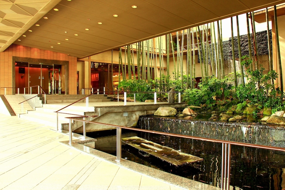 숙박 시설 입구