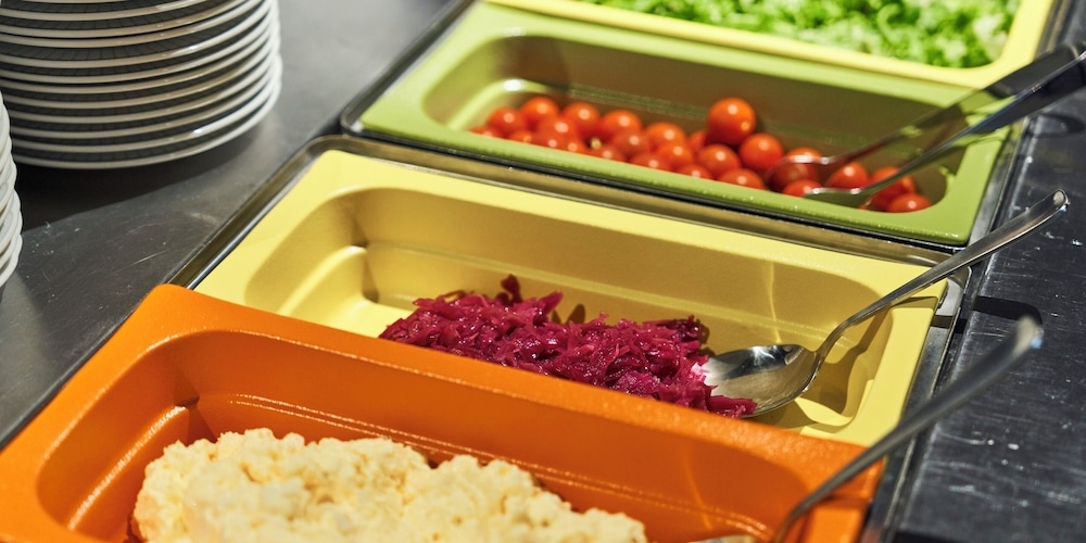 뷔페 아침 식사