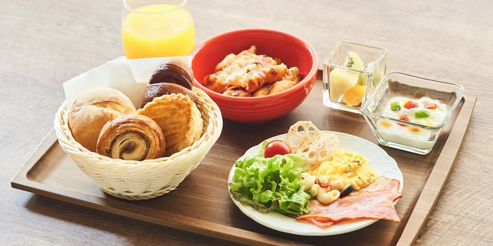 뷔페 아침 식사