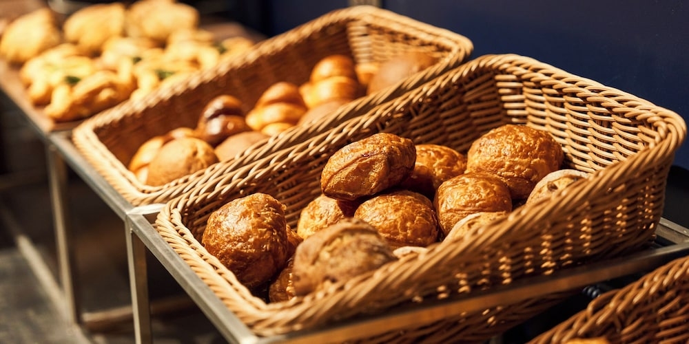 뷔페 아침 식사