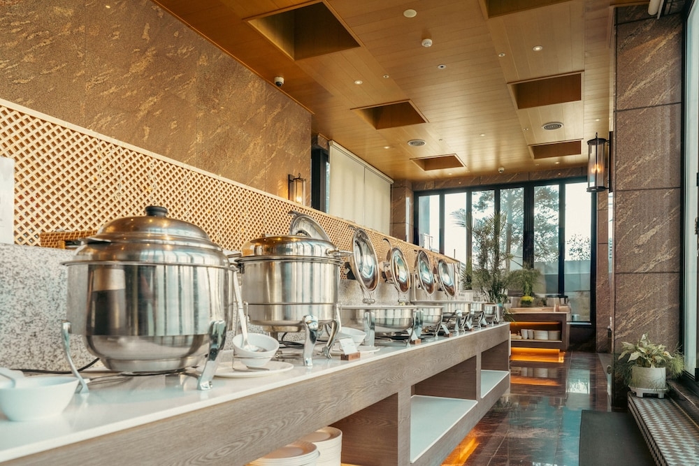 뷔페 아침 식사