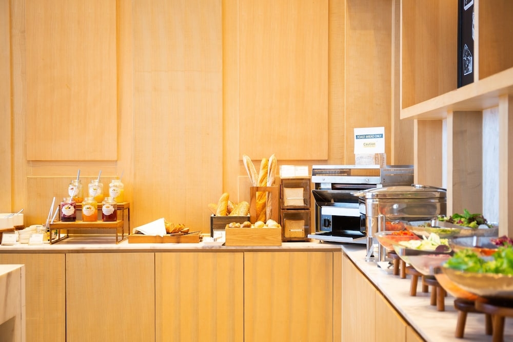 뷔페 아침 식사