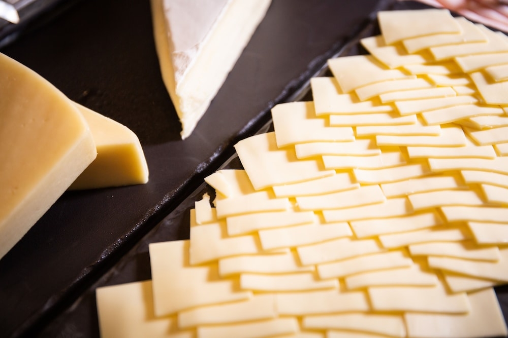 뷔페 아침 식사