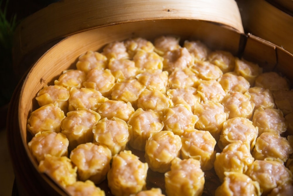 뷔페 아침 식사